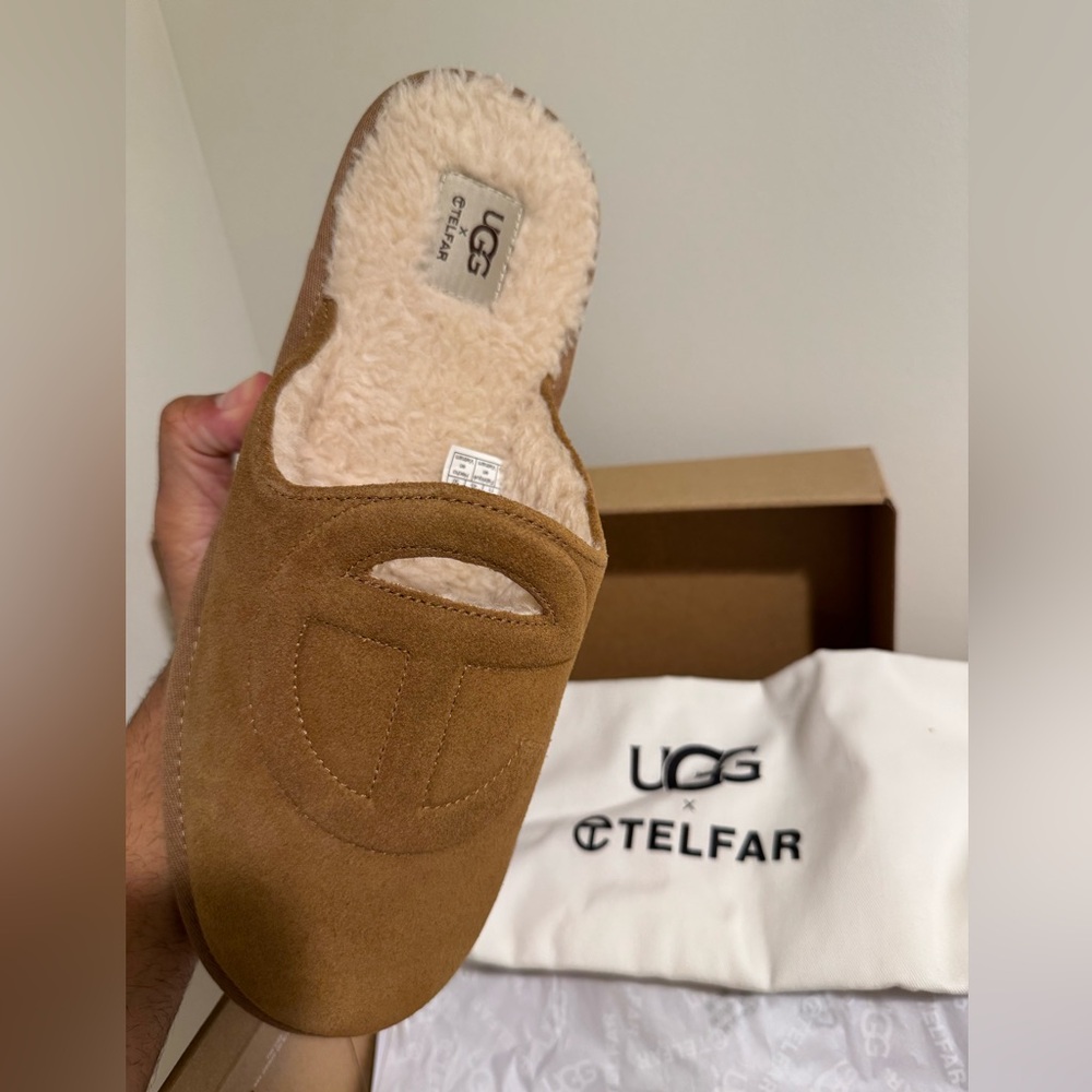 UGG x Telfar Brown Slippers